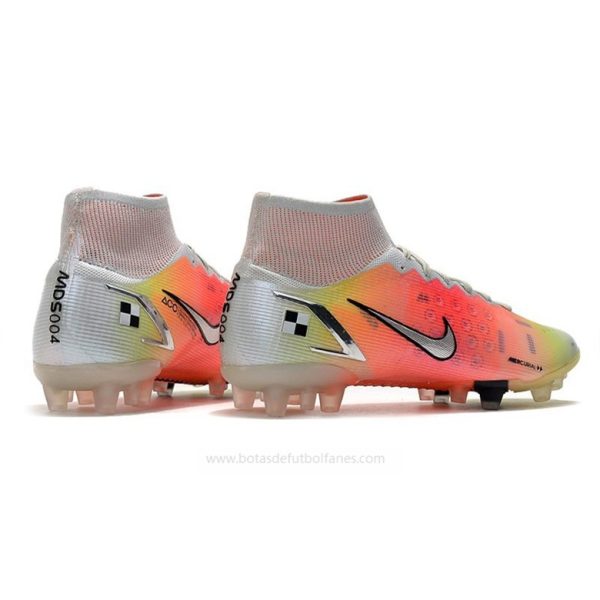 Nike Mercurial Superfly Elite AG PRO Blanco Rojo Plata